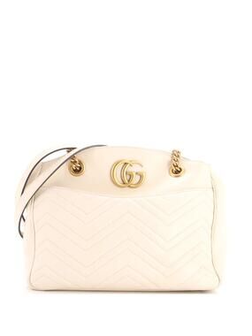 Gucci Gg Marmont Chain Tote Matelasse #337219G96B